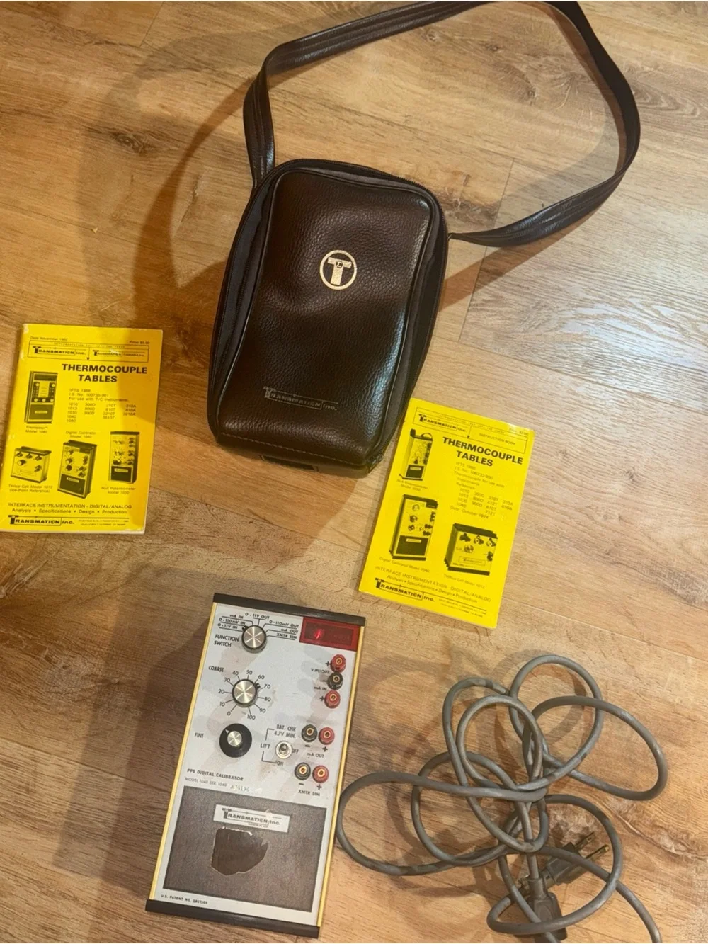 Vintage Transmation 1040 PPS Digital Process Calibrator Simulator w Case Manuals